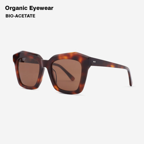 Bold Square Acetate Female Sunglasses 22A8026
